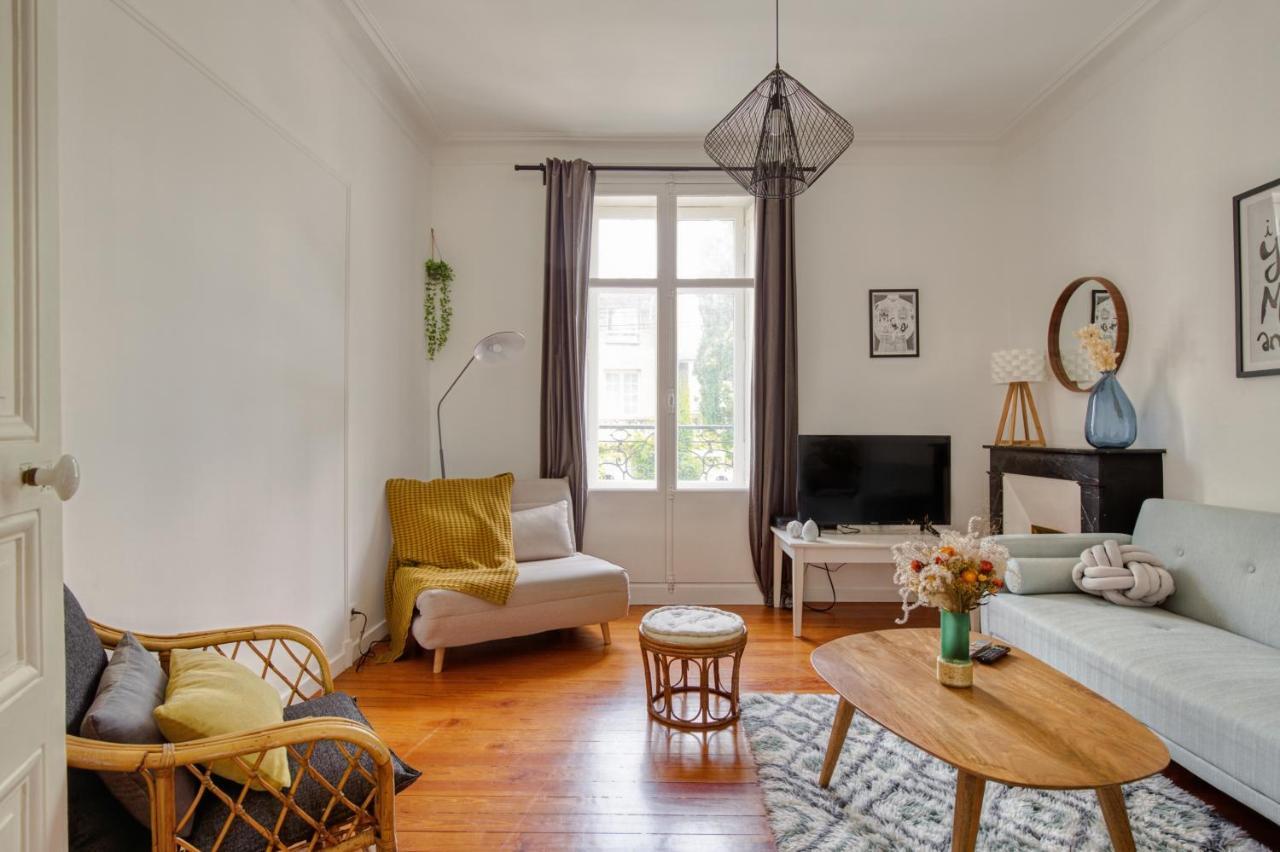 Apartamento Nocnoc - Le Joyau, Cosy T3 Dans Centre Nantes Exterior foto