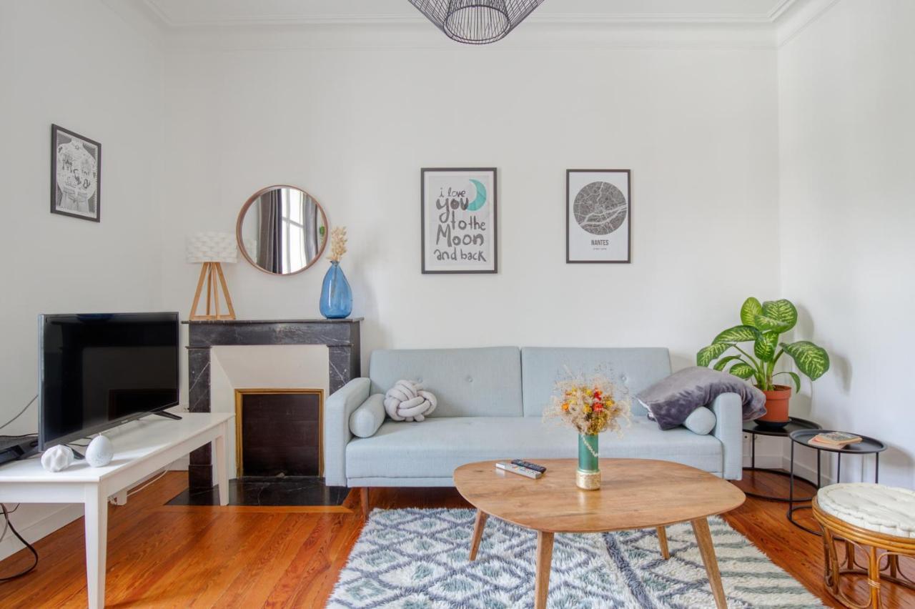 Apartamento Nocnoc - Le Joyau, Cosy T3 Dans Centre Nantes Exterior foto